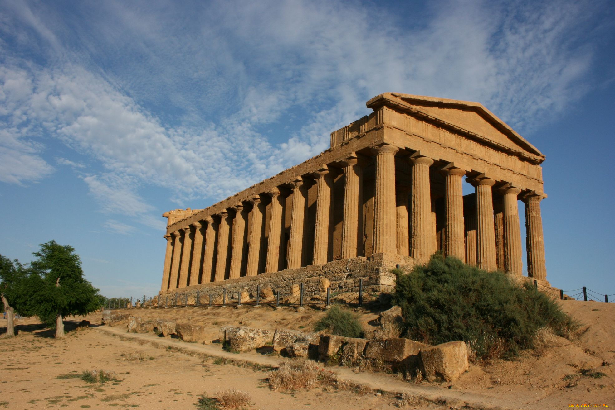 the, greek, temple, in, segesta, , , , , sicily